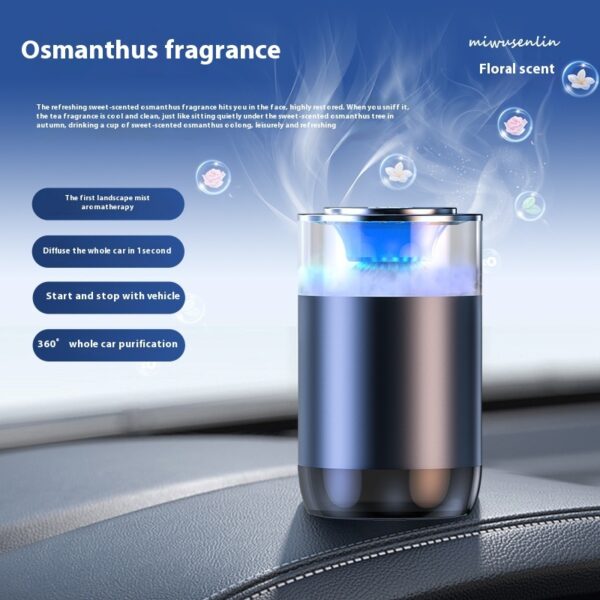 Car Aromatherapy Diffuser Cloud Mist Air Freshener Auto Decoration Natural Fragrance Auto Decoration Tool For RVs Trucks Sedans - Image 10